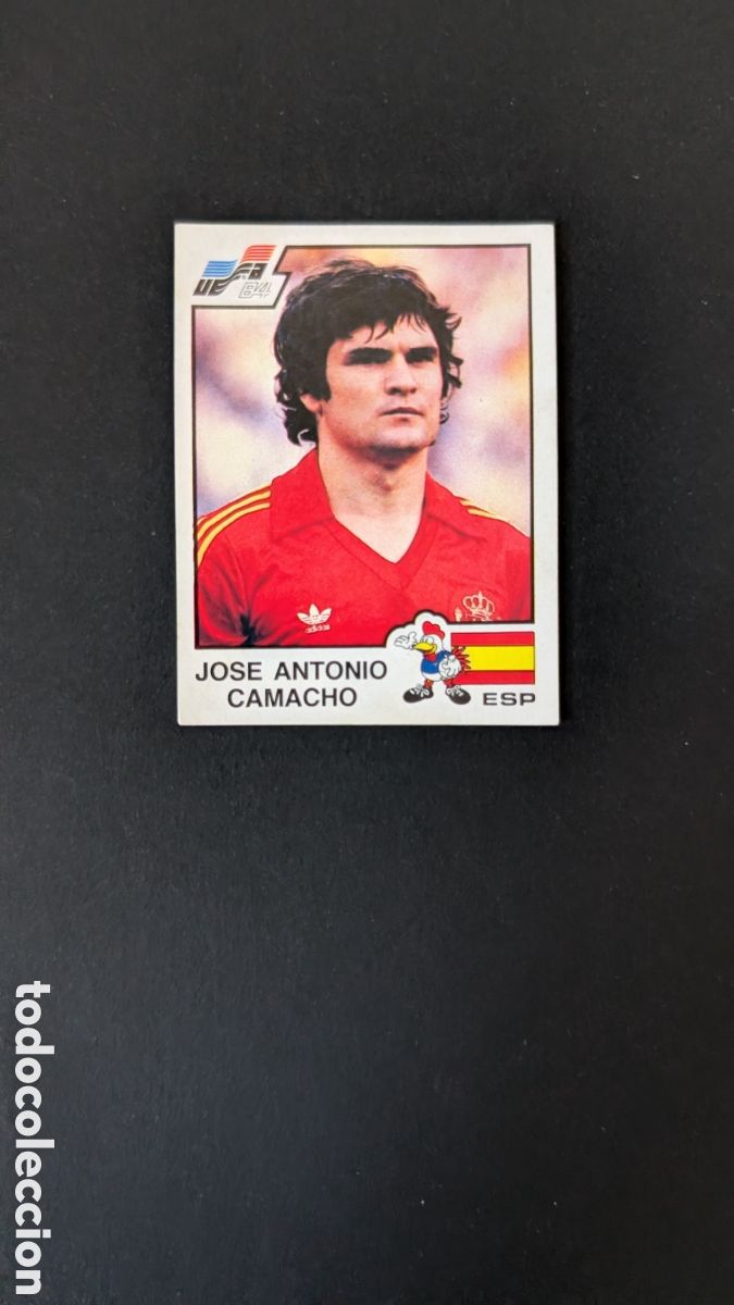 Cartes &agrave; collectionner de Football: JOSE ANTONIO CAMACHO 219 ESPA&Ntilde;A EUROCOPA EURO FRANCIA 1984 84 PANINI NUNCA PEGADO SIN PEGAR