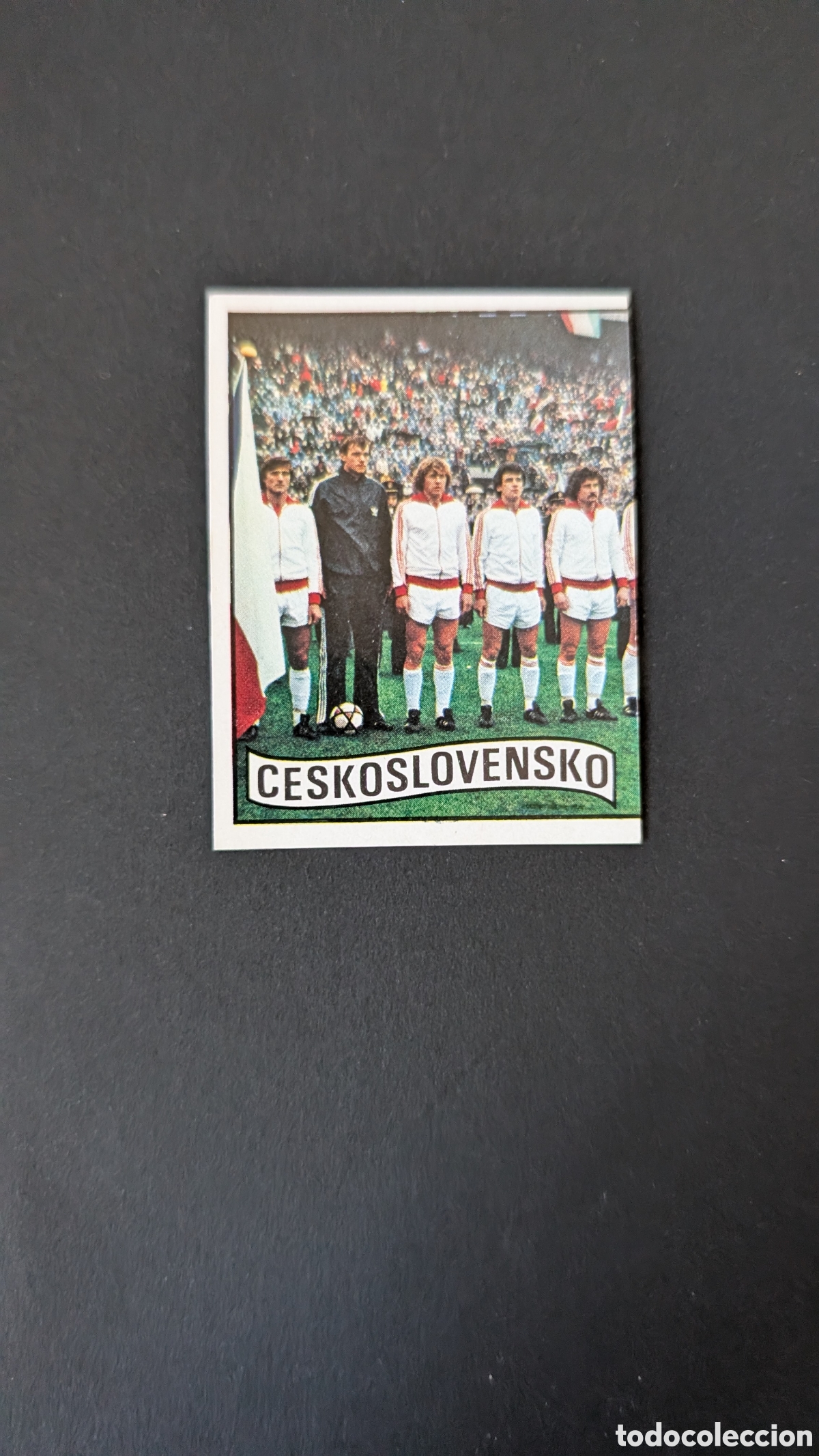 Figurine di Calcio: ALINEACION EQUIPO 233 CHECOSLOVAQUIA EUROCOPA EURO FRANCIA 1984 84 PANINI NUNCA PEGADO SIN PEGAR