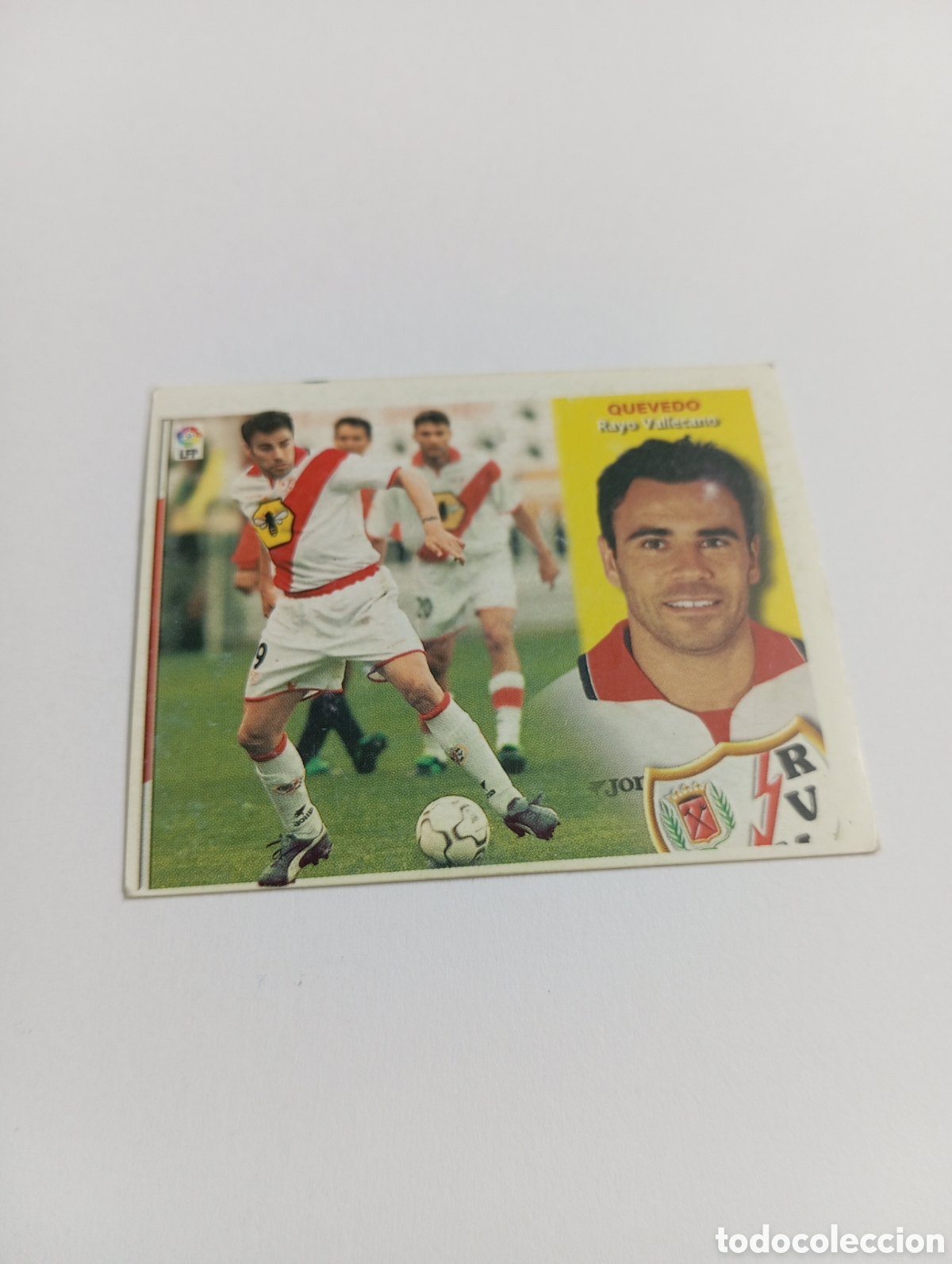 Cromos de F&uacute;tbol: QUEVEDO Rayo Vallecano LIGA ESTE 2002 2003 PANINI 02 03
