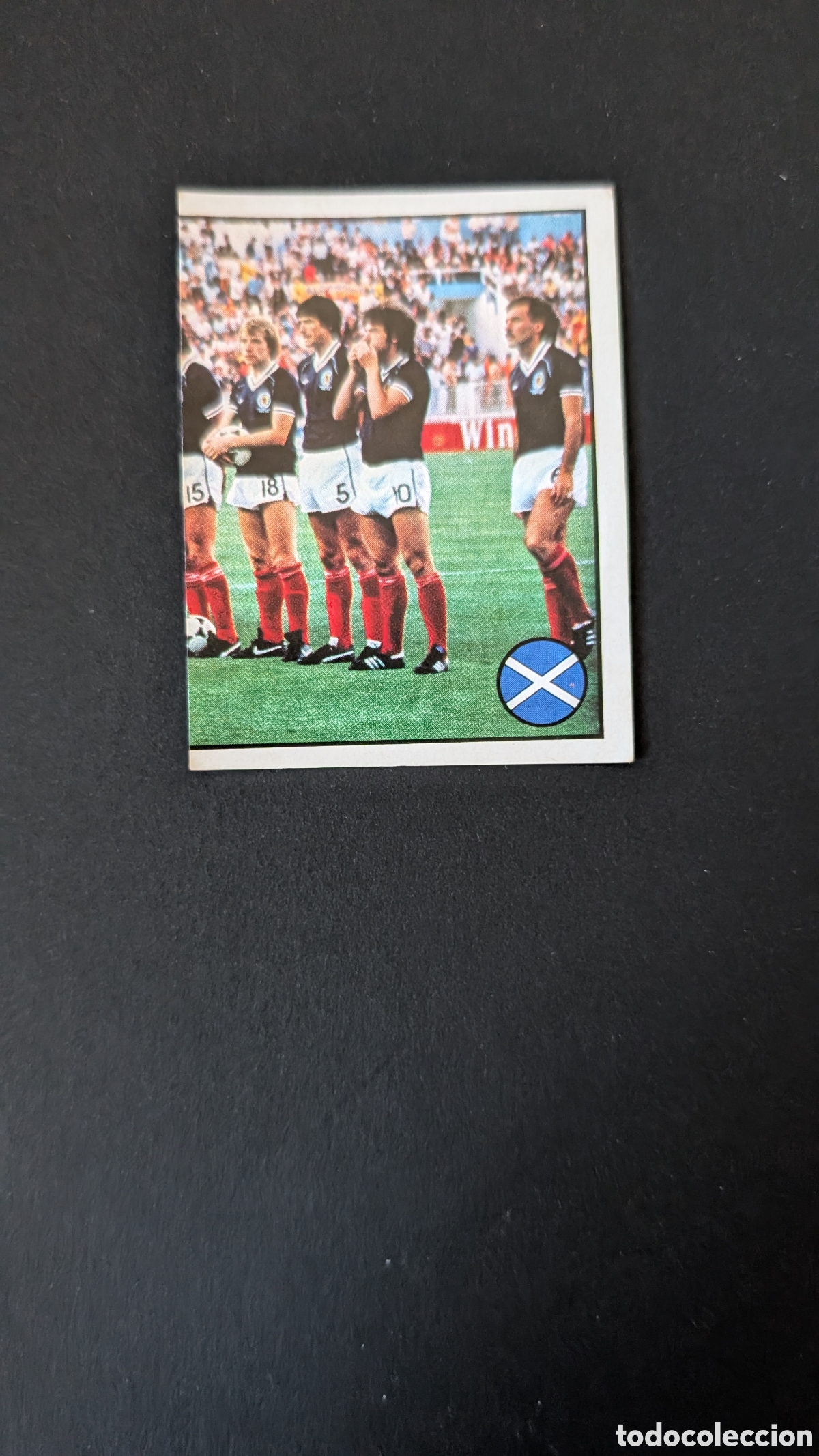 Figurine di Calcio: ALINEACION EQUIPO 252 ESCOCIA EUROCOPA EURO FRANCIA 1984 84 PANINI NUNCA PEGADO SIN PEGAR