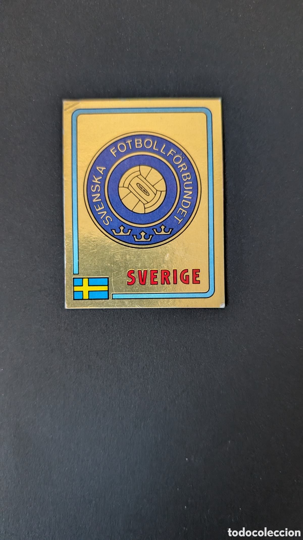 Figurine di Calcio: ESCUDO 256 SUECIA EUROCOPA EURO FRANCIA 1984 84 PANINI NUNCA PEGADO SIN PEGAR