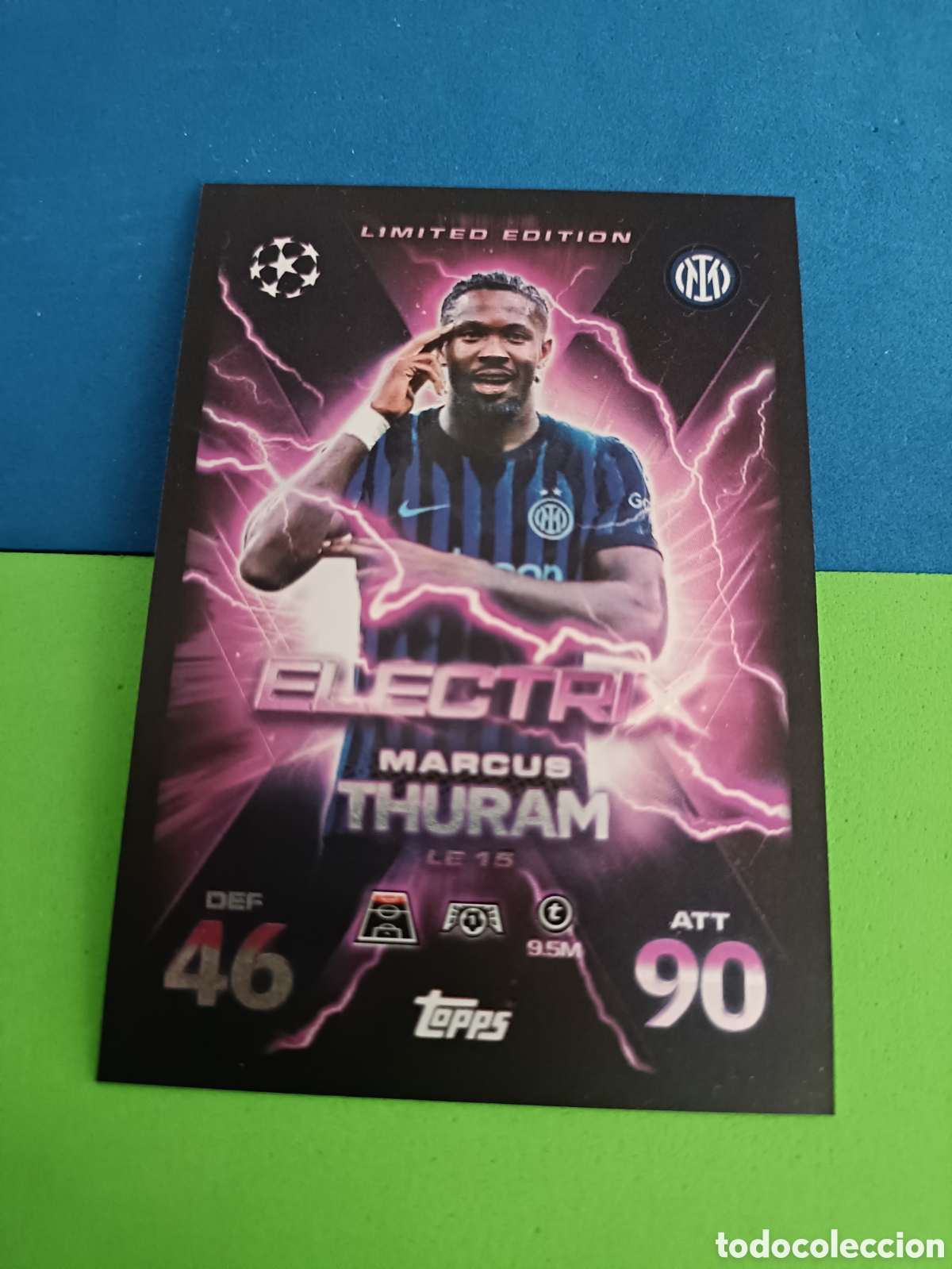 Cromos de F&uacute;tbol: Topps Match Attax EXTRA 2025 2026 - Limited Edition LE 15 Thuram
