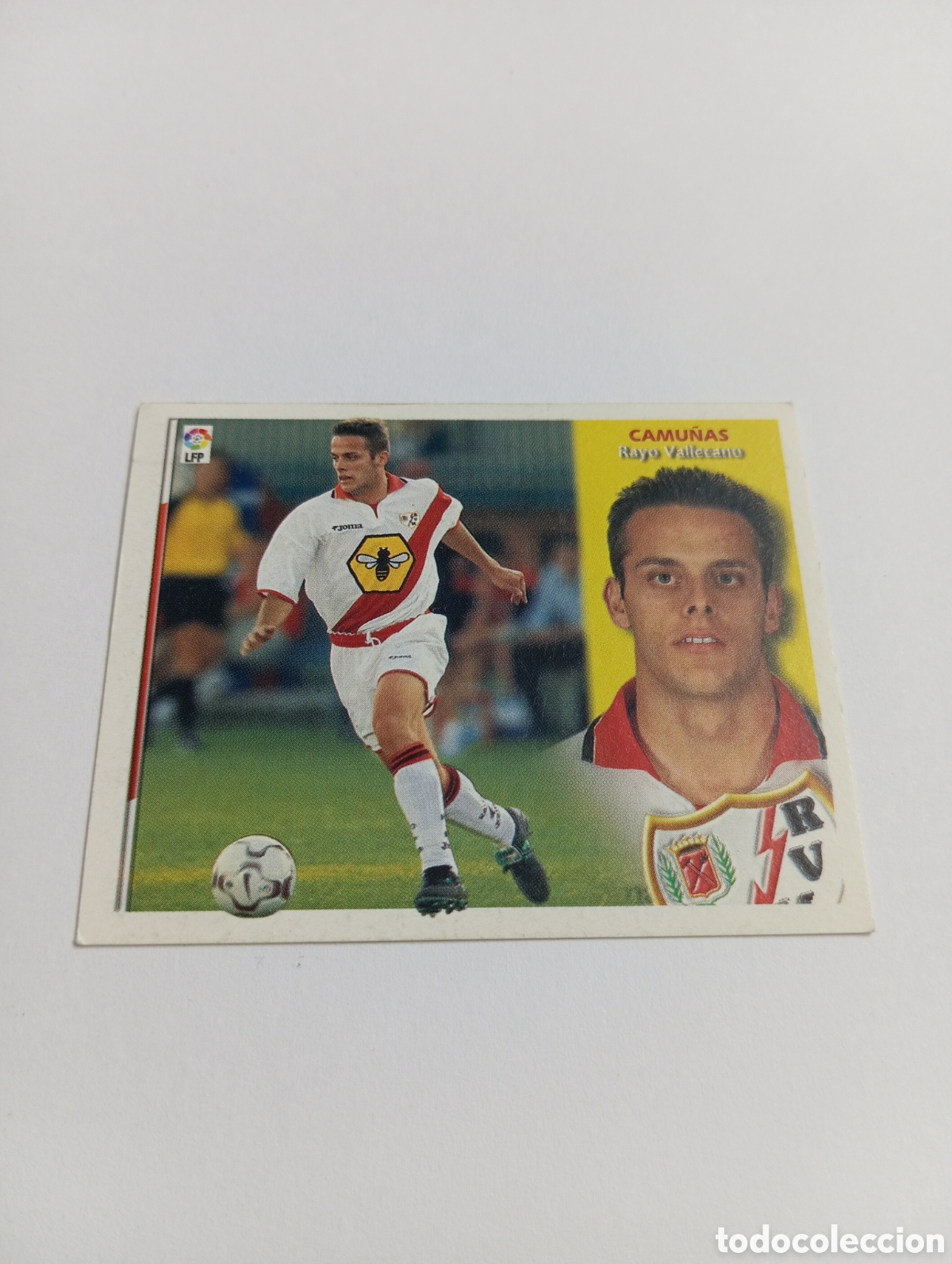Cromos de Futebol: CAMU&Ntilde;AS COLOCA Rayo Vallecano LIGA ESTE 2002 2003 PANINI 02 03