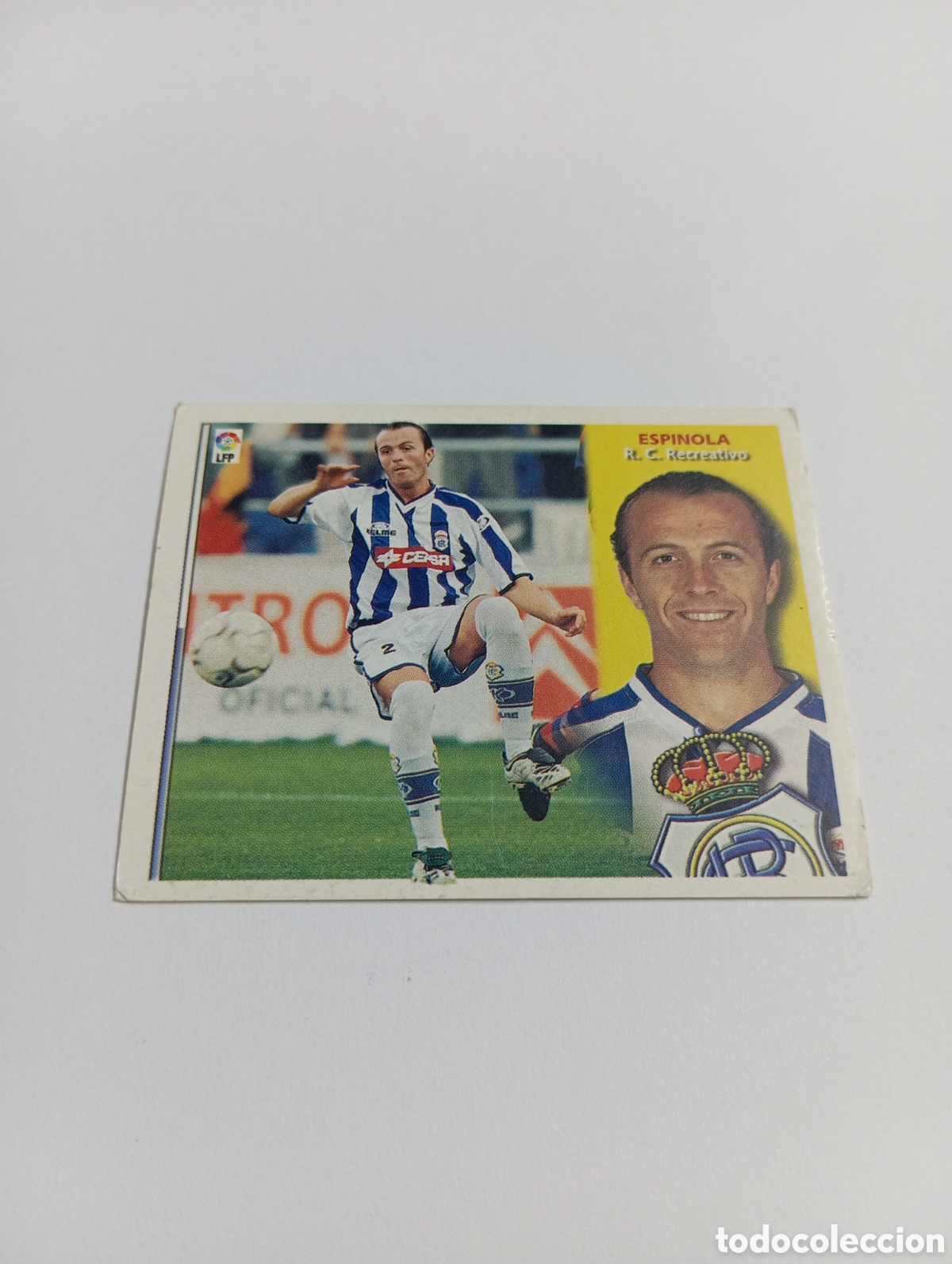 Cromos de Futebol: ESPINOLA Recreativo LIGA ESTE 2002 2003 PANINI 02 03