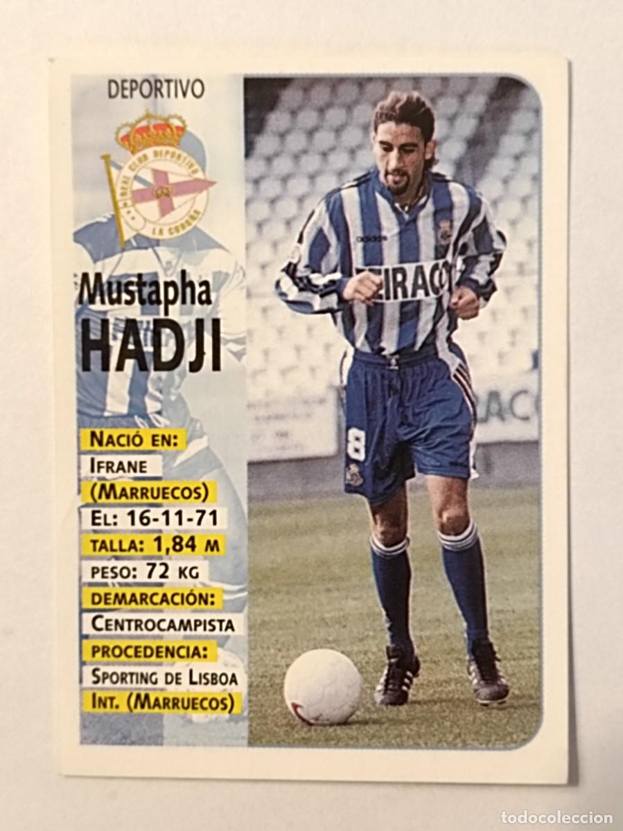 Cromos de F&uacute;tbol: #231 HADJI DEPORTIVO CORU&Ntilde;A LIGA 98/99 PANINI