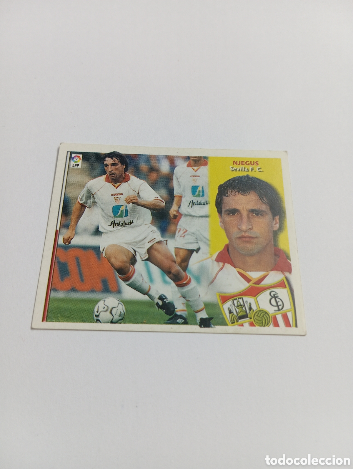 Cartes &agrave; collectionner de Football: NJEGUS COLOCA Sevilla LIGA ESTE 2002 2003 PANINI 02 03