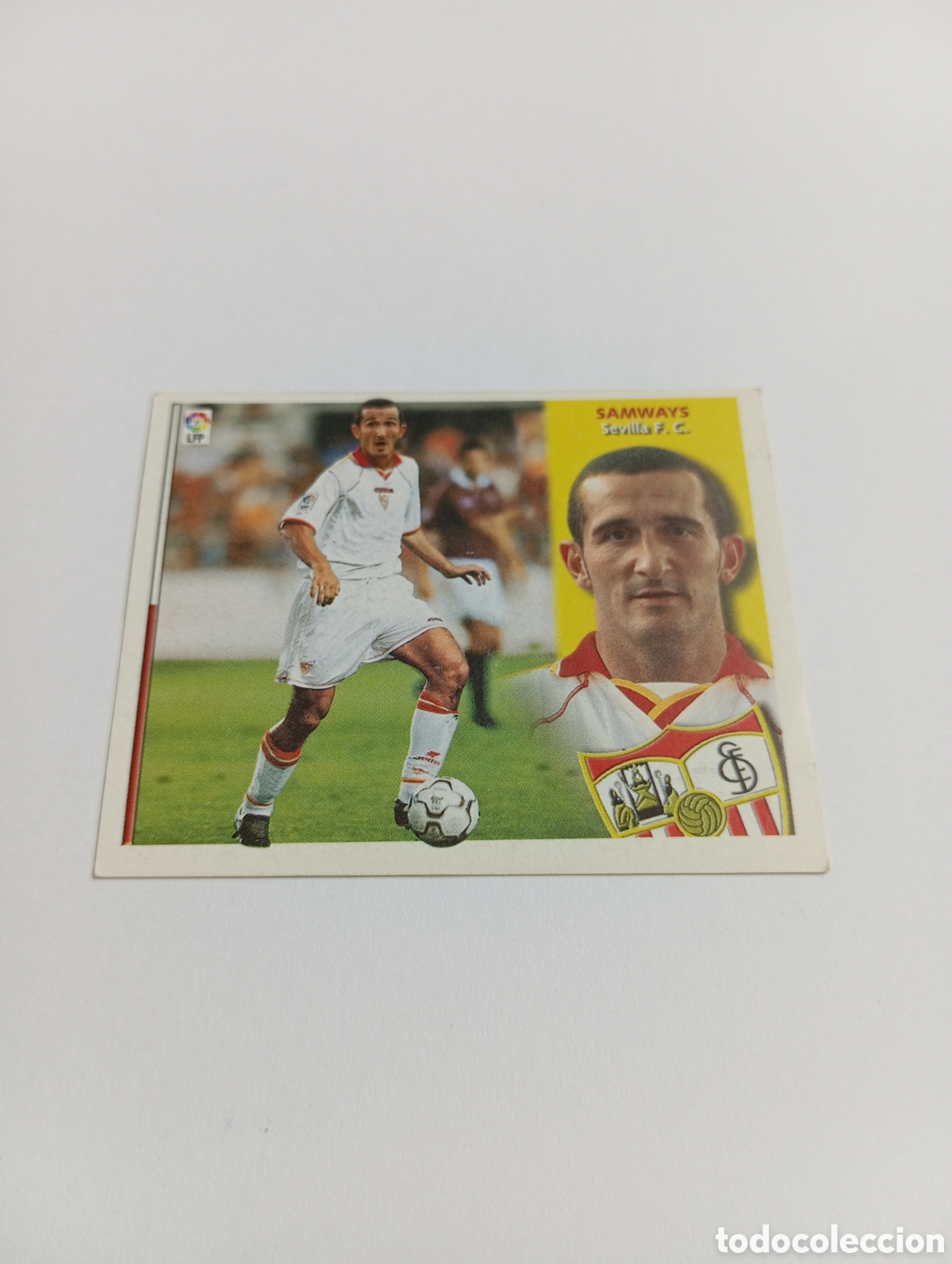 Cromos de F&uacute;tbol: SAMWAYS COLOCA Sevilla LIGA ESTE 2002 2003 PANINI 02 03