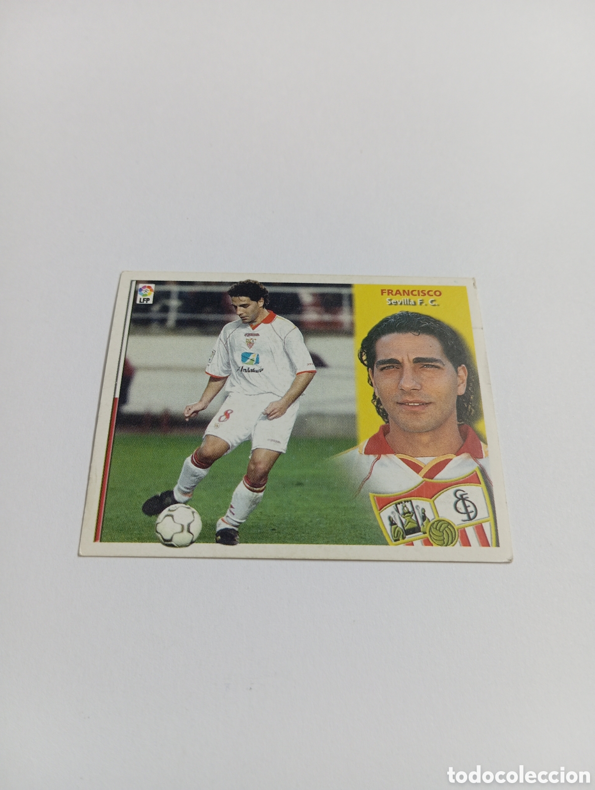 Cromos de F&uacute;tbol: FRANCISCO Sevilla LIGA ESTE 2002 2003 PANINI 02 03