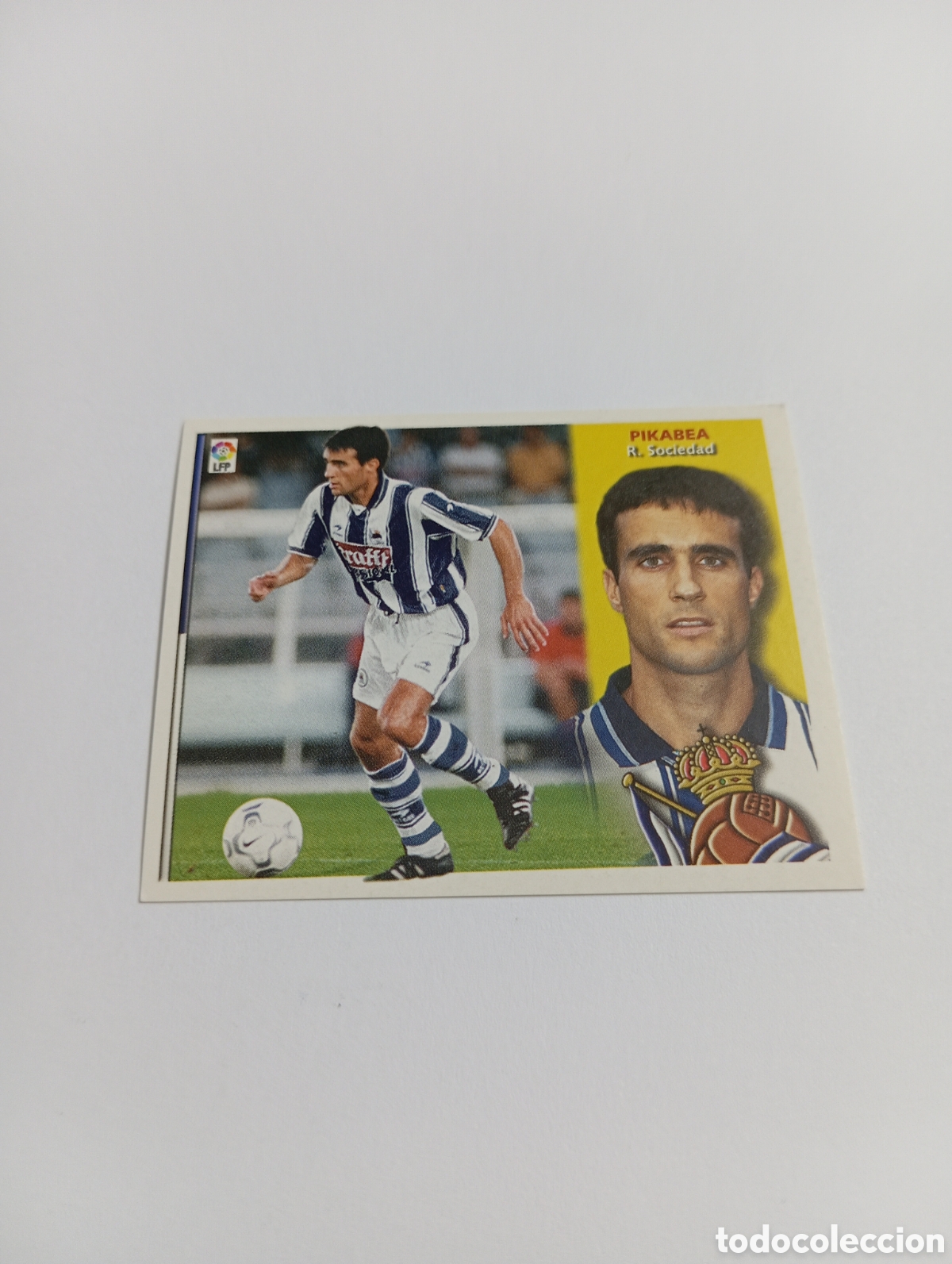 Figurine di Calcio: PIKABEA Real Sociedad LIGA ESTE 2002 2003 PANINI 02 03