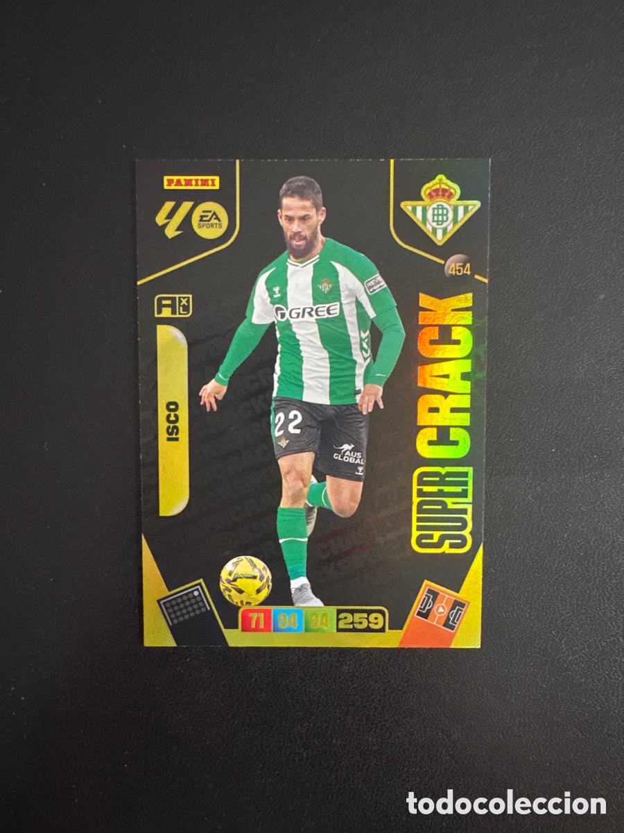 Cromos de F&uacute;tbol: ISCO SUPERCRACK NUMERO 454 ADRENALYN 2025 2026