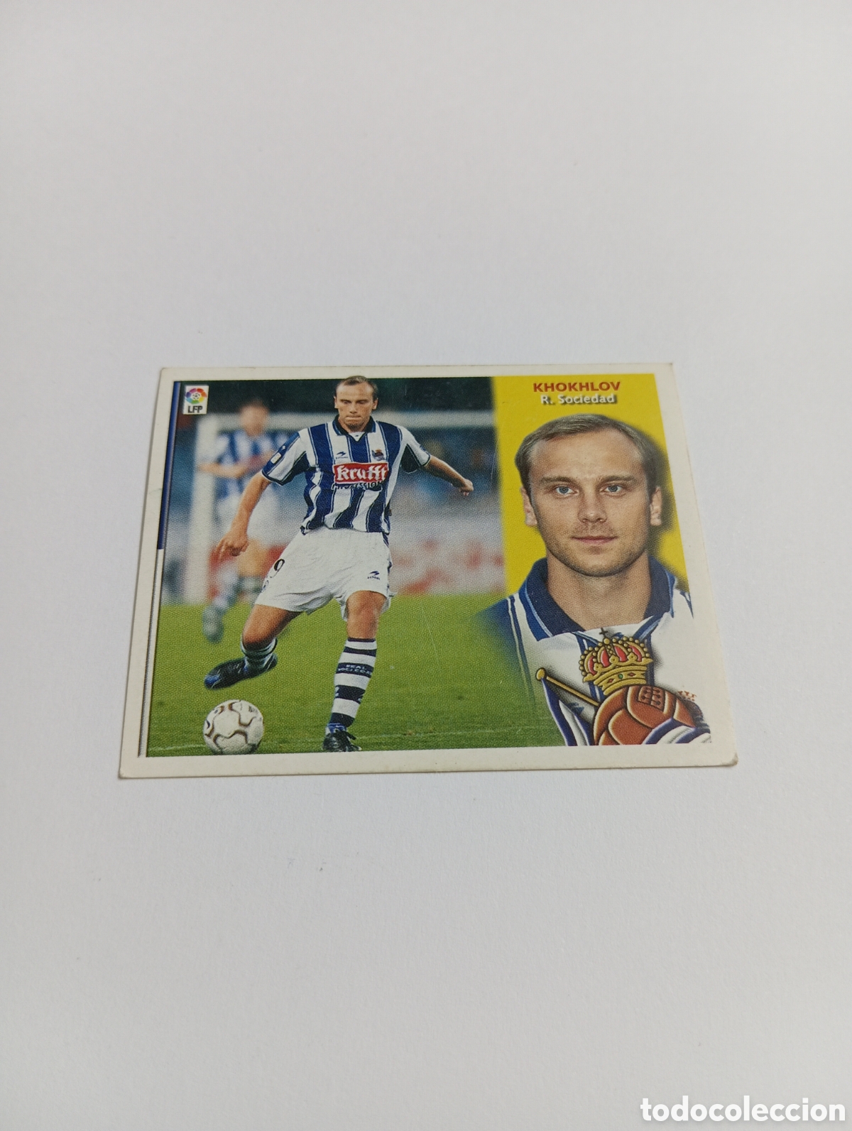 Fu&szlig;ball-Sticker: KHOKHLOV Real Sociedad LIGA ESTE 2002 2003 PANINI 02 03