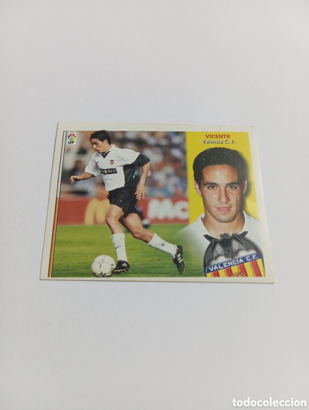 Cartes &agrave; collectionner de Football: VICENTE Valencia LIGA ESTE 2002 2003 PANINI 02 03