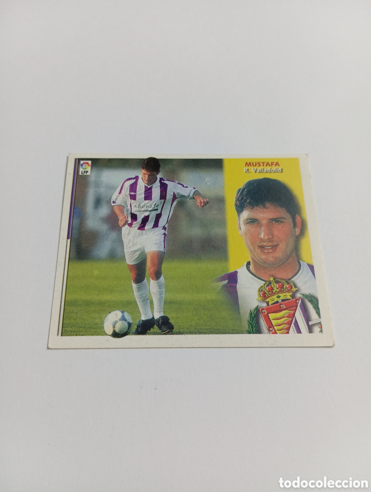 Cromos de F&uacute;tbol: MUSTAFA COLOCA Valladolid LIGA ESTE 2002 2003 PANINI 02 03