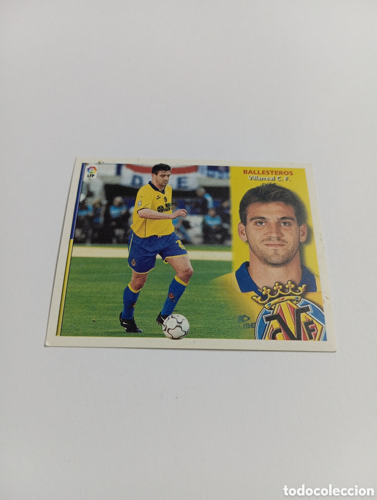 Cromos de F&uacute;tbol: BALLESTEROS Villarreal LIGA ESTE 2002 2003 PANINI 02 03