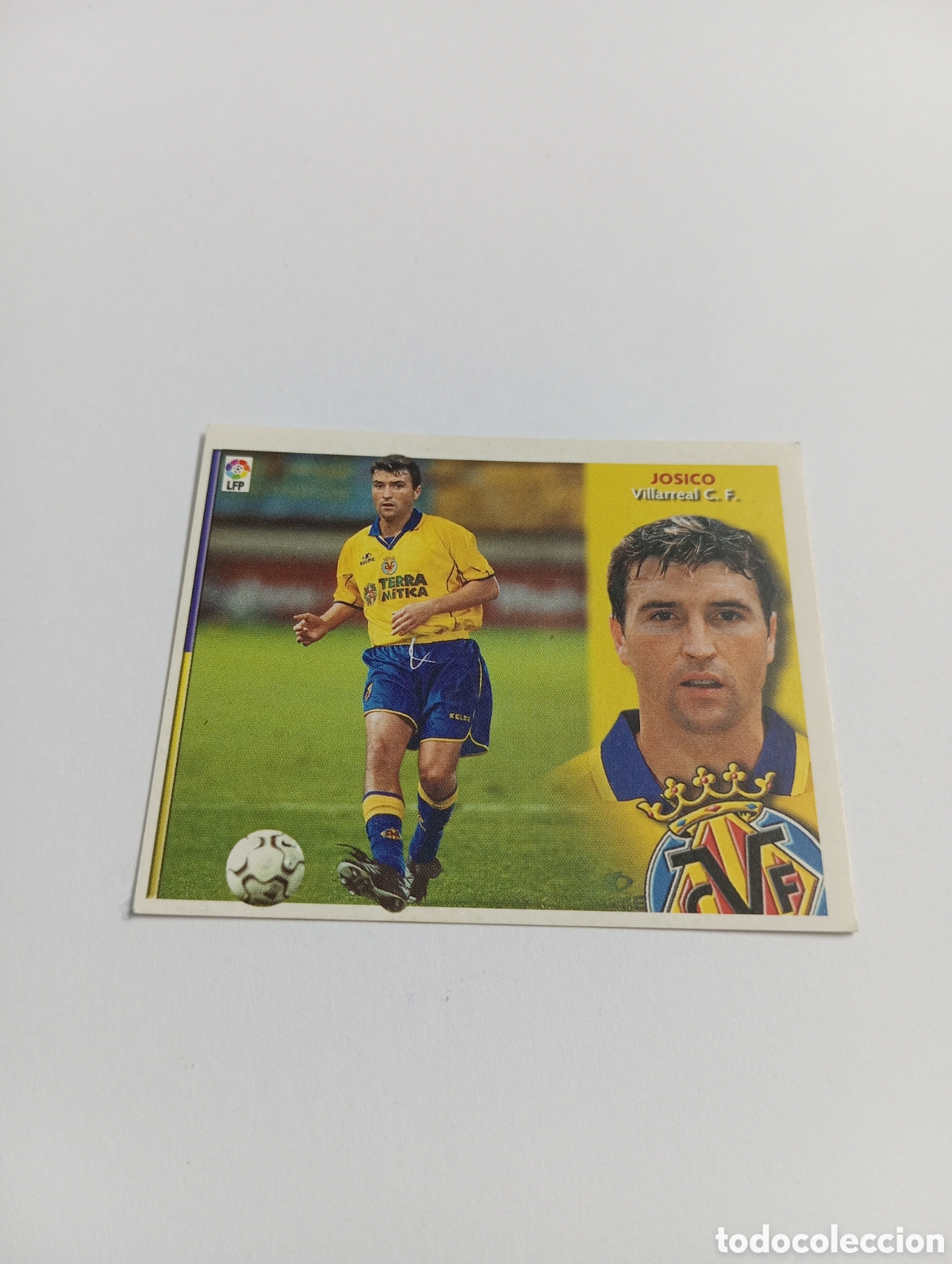 Cartes &agrave; collectionner de Football: JOSICO COLOCA Villarreal LIGA ESTE 2002 2003 PANINI 02 03