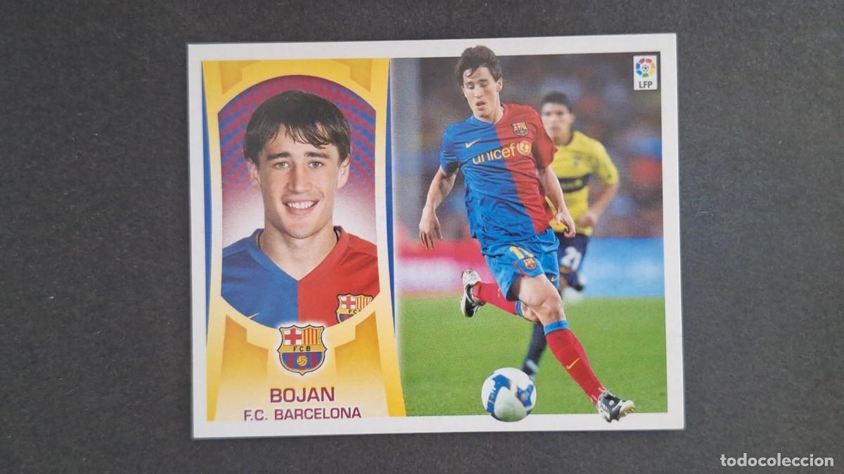 Football Stickers: BOJAN F. C. BARCELONA LIGA ESTE 2009/10 09 10 NUNCA PEGADO SIN PEGAR