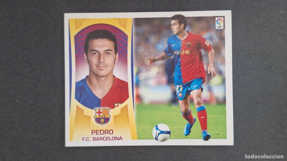Football Stickers: PEDRO F. C. BARCELONA LIGA ESTE 2009/10 09 10 NUNCA PEGADO SIN PEGAR