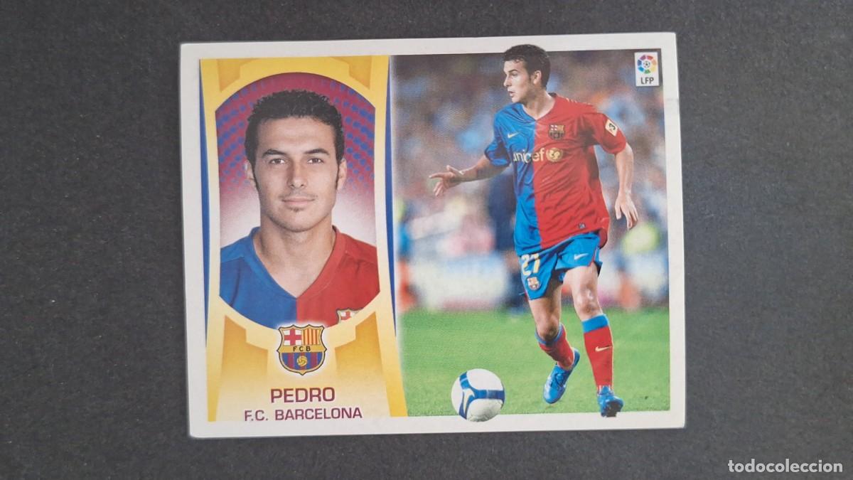 Football Stickers: PEDRO F. C. BARCELONA LIGA ESTE 2009/10 09 10 NUNCA PEGADO SIN PEGAR