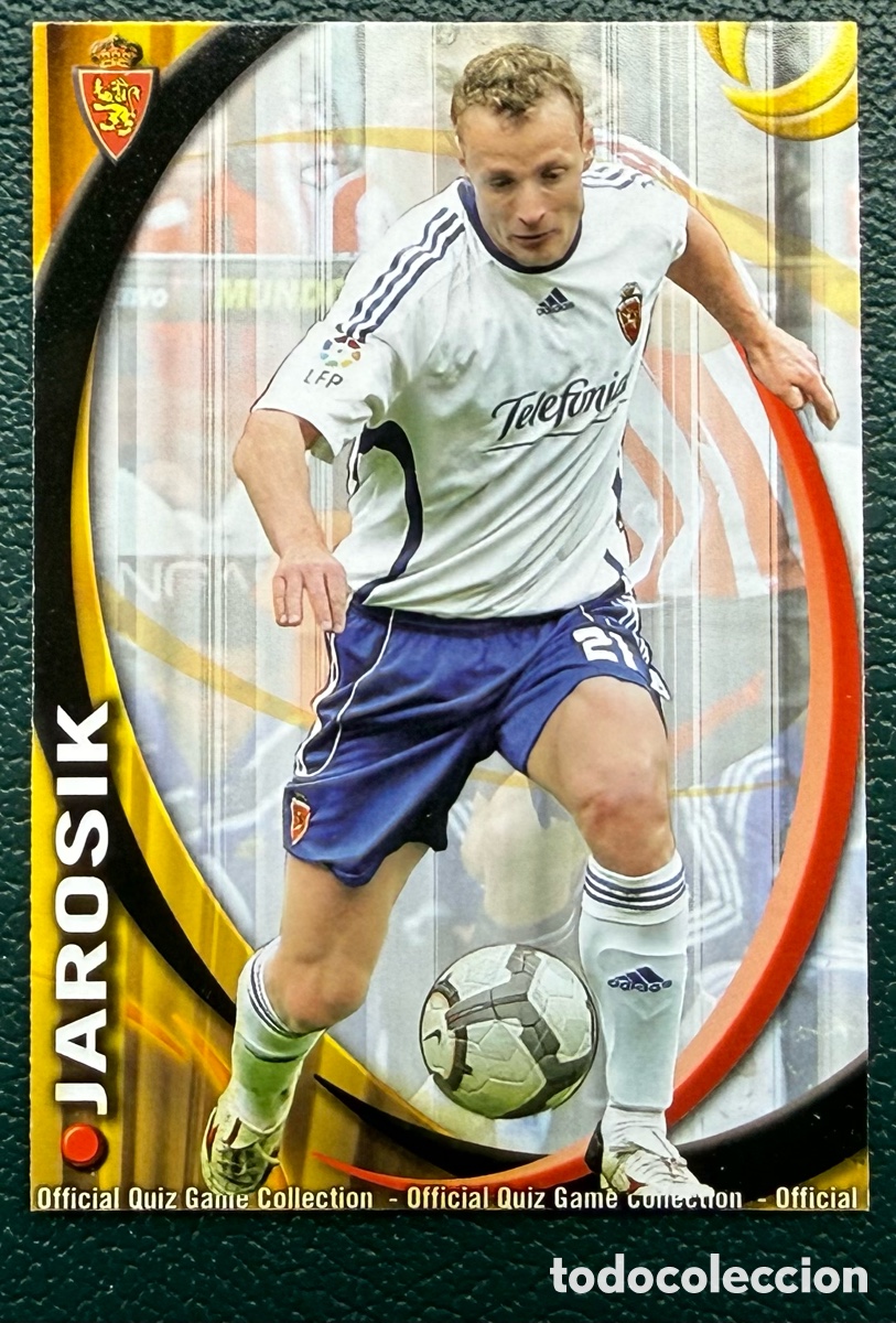 Figurine di Calcio: 363 JAROSIK REAL ZARAGOZA FICHAS ALBUM MUNDICROMO 2010 2011 10 11