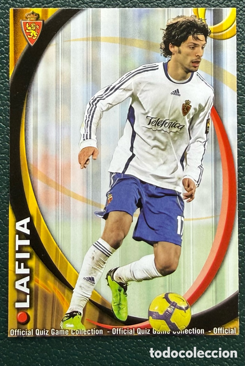 Cromos de Futebol: 366 LAFITA REAL ZARAGOZA FICHAS ALBUM MUNDICROMO 2010 2011 10 11