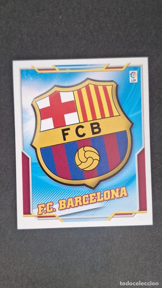 Cromos de Futebol: ESCUDO F. C. BARCELONA LIGA ESTE 2010/11 10 11 NUNCA PEGADO SIN PEGAR