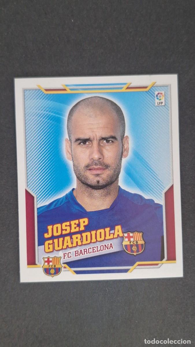 Cromos de Futebol: JOSEP GUARDIOLA ENTRENADOR F. C. BARCELONA LIGA ESTE 2010/11 10 11 NUNCA PEGADO SIN PEGAR