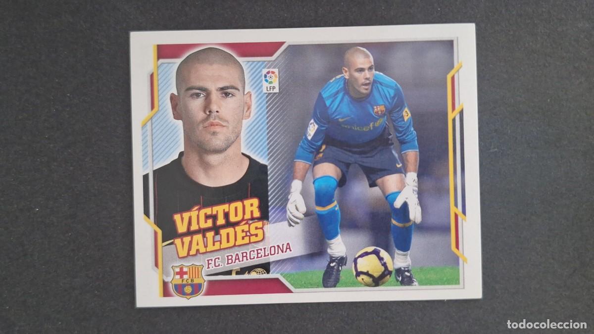 Cromos de Futebol: VICTOR VALDES F. C. BARCELONA LIGA ESTE 2010/11 10 11 NUNCA PEGADO SIN PEGAR