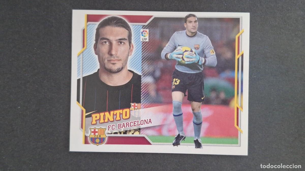 Cromos de Futebol: PINTO F. C. BARCELONA LIGA ESTE 2010/11 10 11 NUNCA PEGADO SIN PEGAR