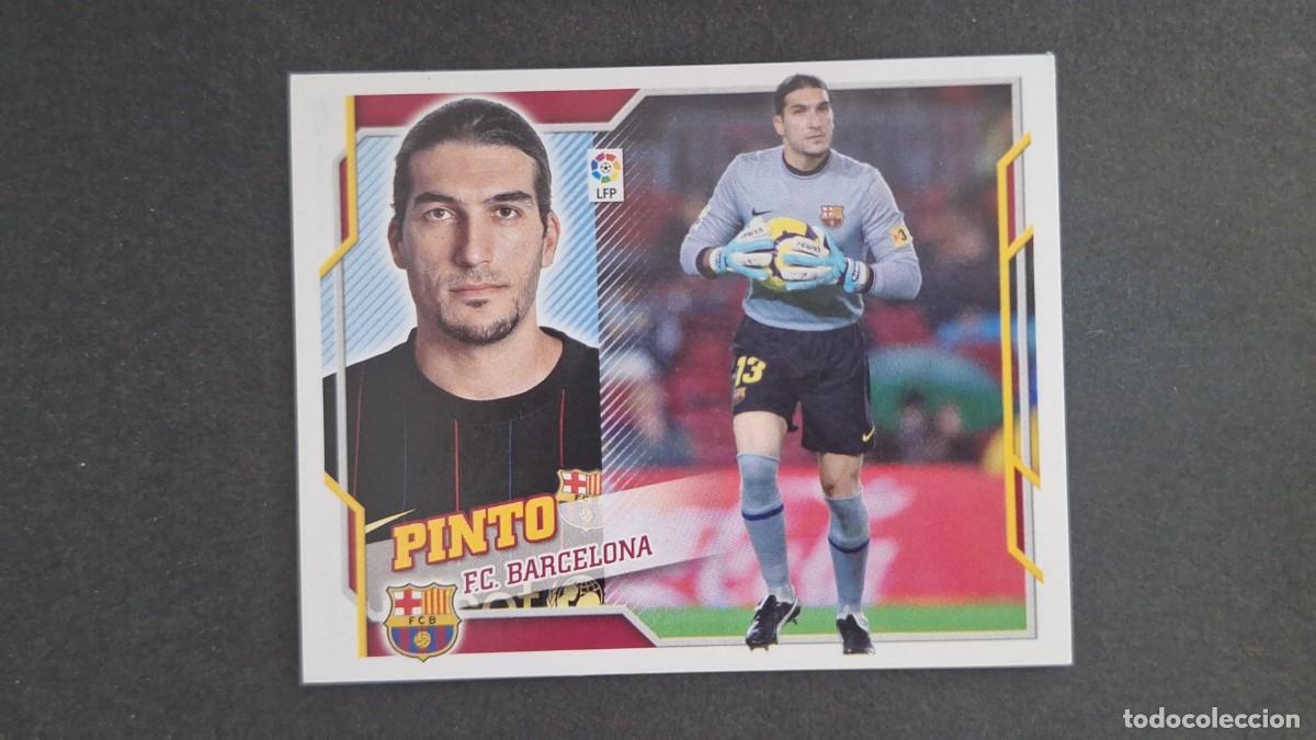 Cromos de Futebol: PINTO F. C. BARCELONA LIGA ESTE 2010/11 10 11 NUNCA PEGADO SIN PEGAR