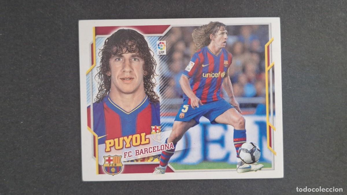 Cromos de Futebol: PUYOL F. C. BARCELONA LIGA ESTE 2010/11 10 11 NUNCA PEGADO SIN PEGAR