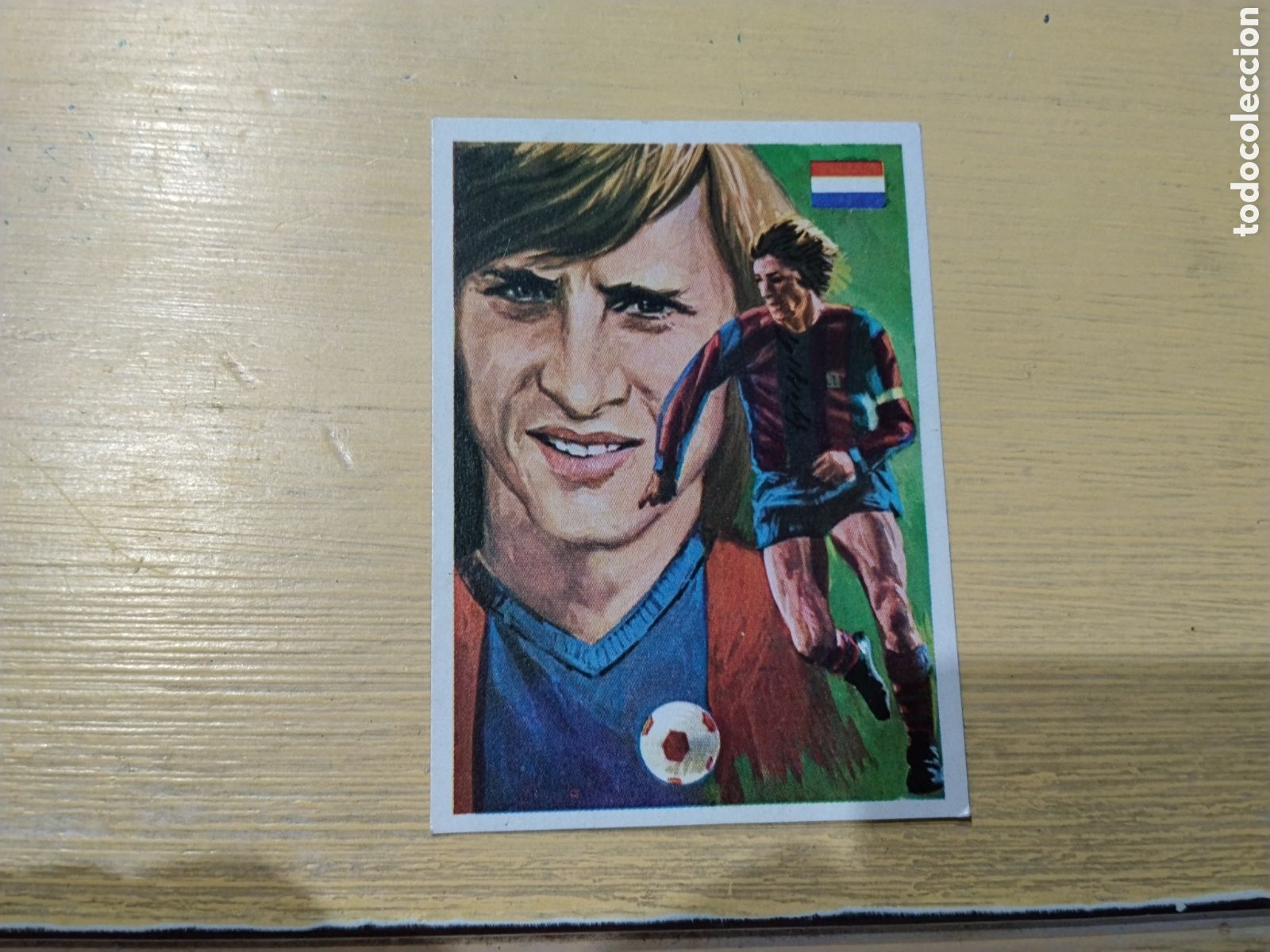 Fu&szlig;ball-Sticker: ASES DEL DEPORTE - QUELCOM N&ordm; 54 CRUYFF - FC BARCELONA ) NUEVO Y SIN PEGAR