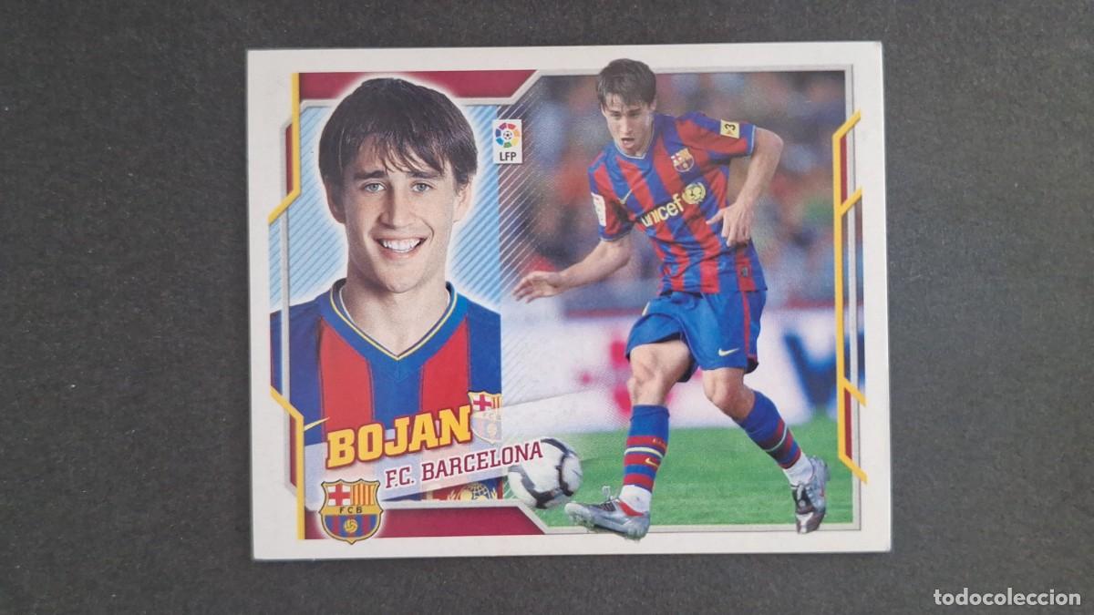 Fu&szlig;ball-Sticker: BOJAN F. C. BARCELONA LIGA ESTE 2010/11 10 11 NUNCA PEGADO SIN PEGAR