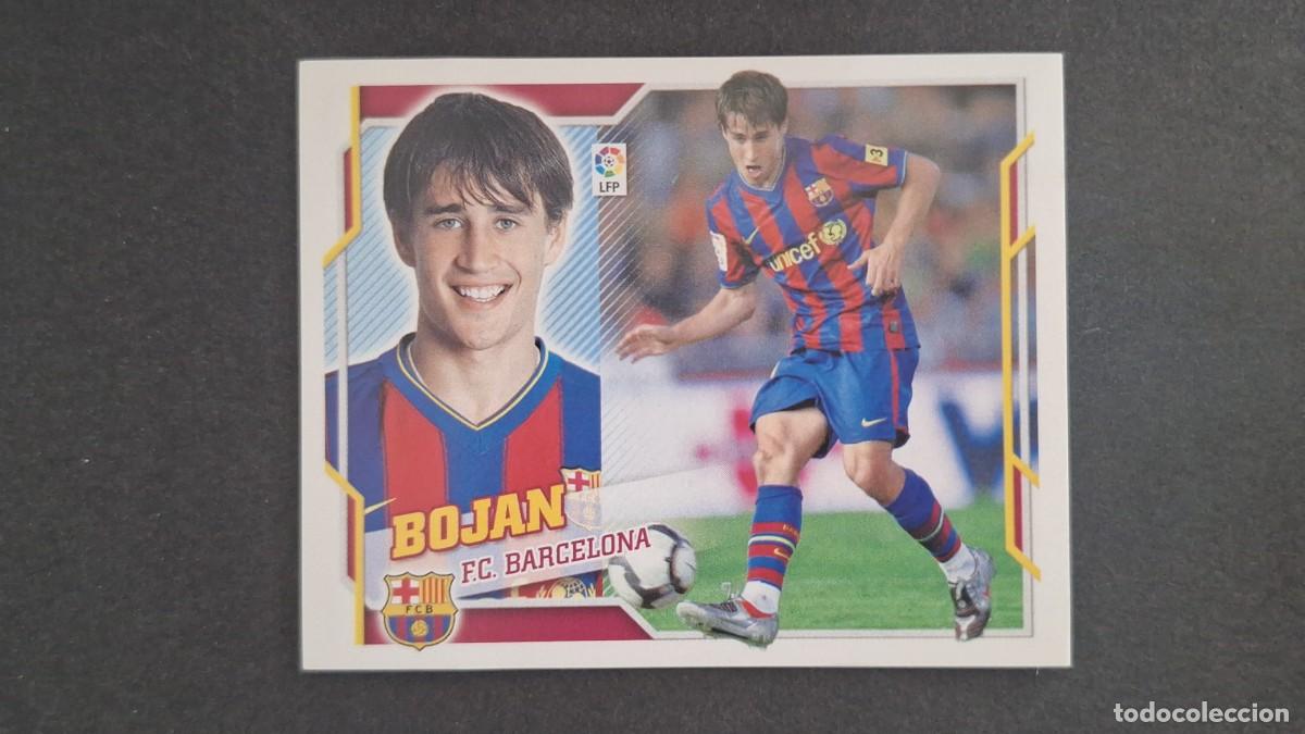 Fu&szlig;ball-Sticker: BOJAN F. C. BARCELONA LIGA ESTE 2010/11 10 11 NUNCA PEGADO SIN PEGAR