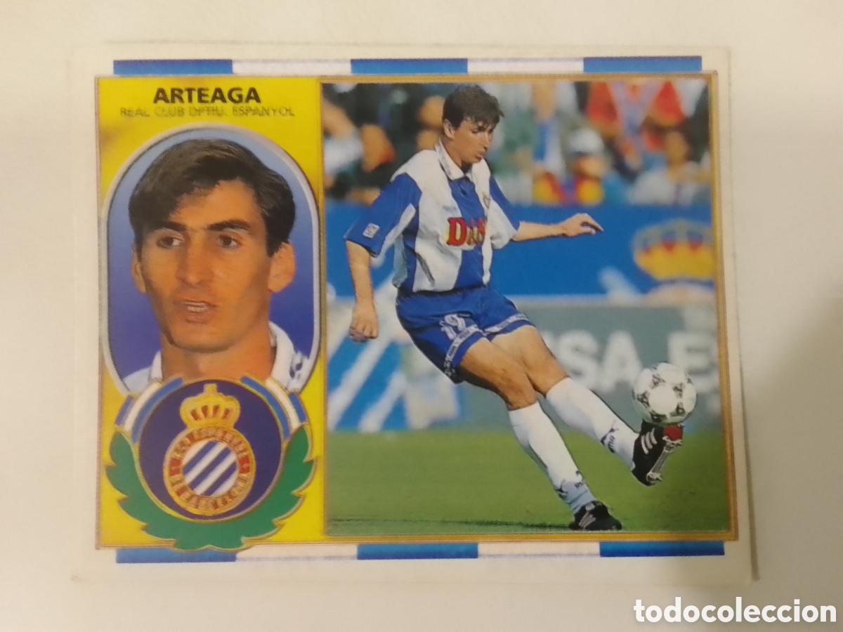 Fu&szlig;ball-Sticker: Colecciones Este 96-97 Arteaga &bull; Espanyol.