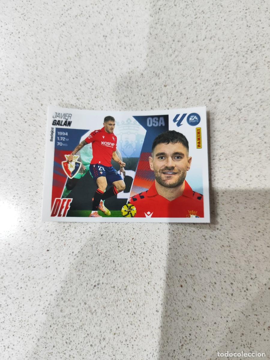 Cromos de F&uacute;tbol: CROMO N&Uacute;MERO 24 GAL&Aacute;N OSASUNA. MERCADO DE INVIERNO LIGA ESTE 25/26.