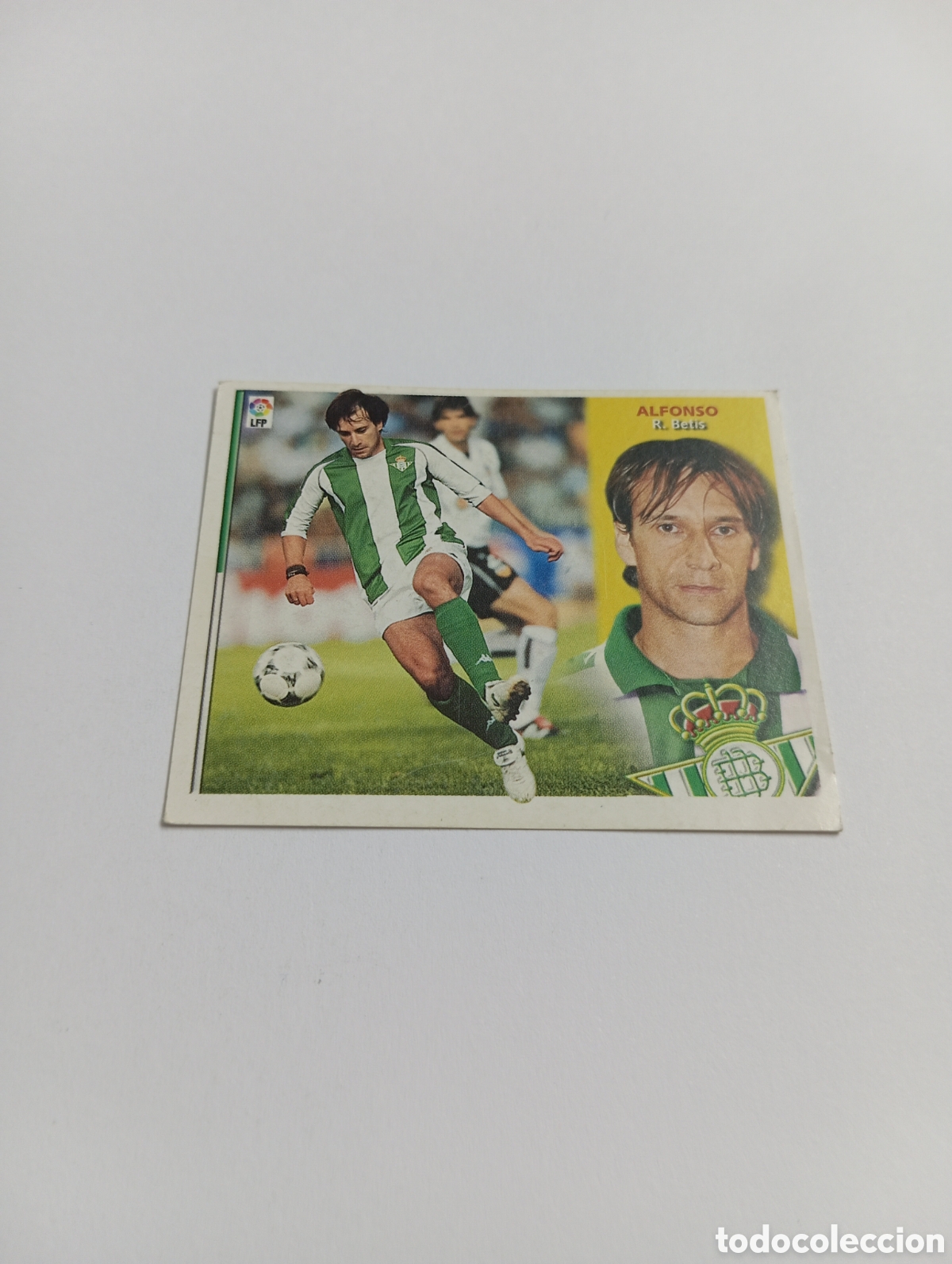 Cromos de F&uacute;tbol: FICHAJE 7 ALFONSO LIGA ESTE 2002 2003 PANINI 02 03