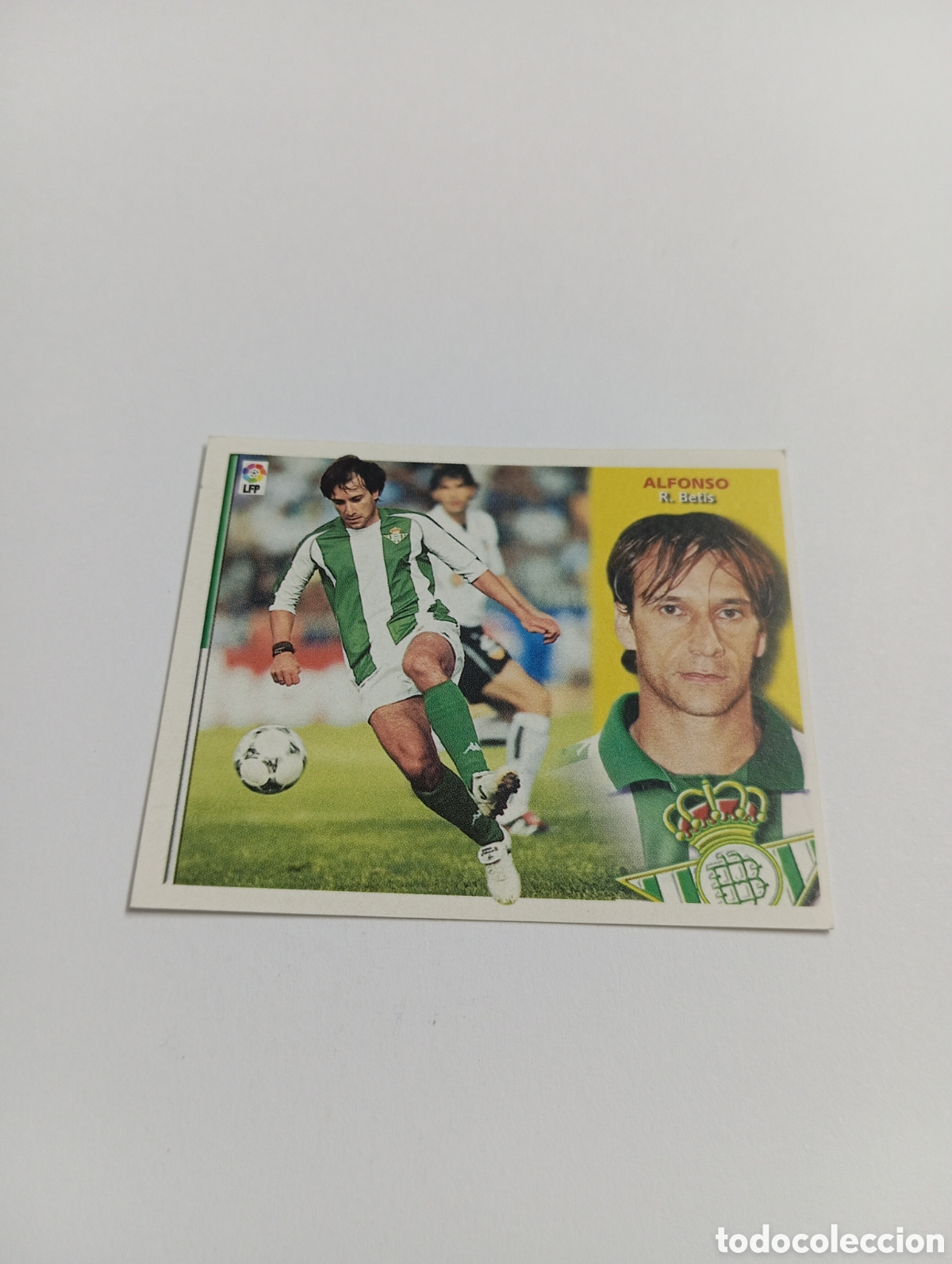 Cromos de F&uacute;tbol: FICHAJE 7 ALFONSO LIGA ESTE 2002 2003 PANINI 02 03