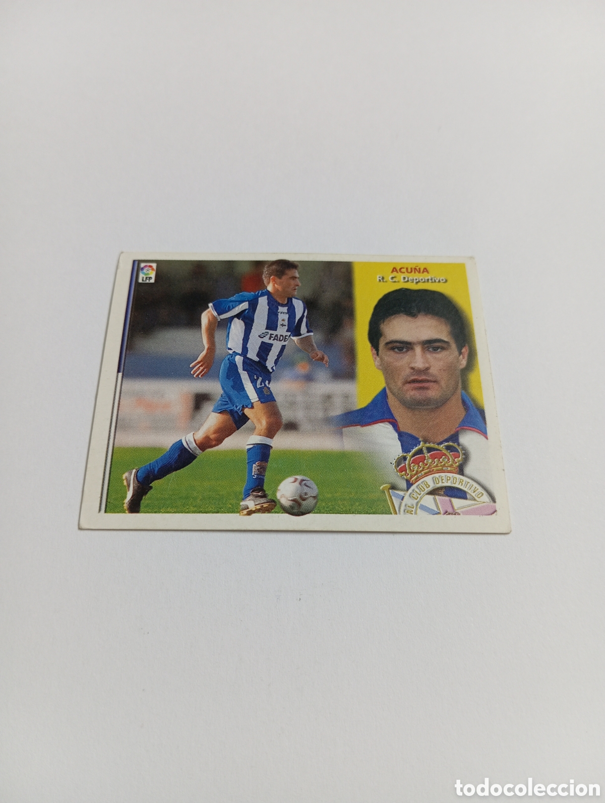 Cromos de F&uacute;tbol: FICHAJE 9 ACU&Ntilde;A LIGA ESTE 2002 2003 PANINI 02 03