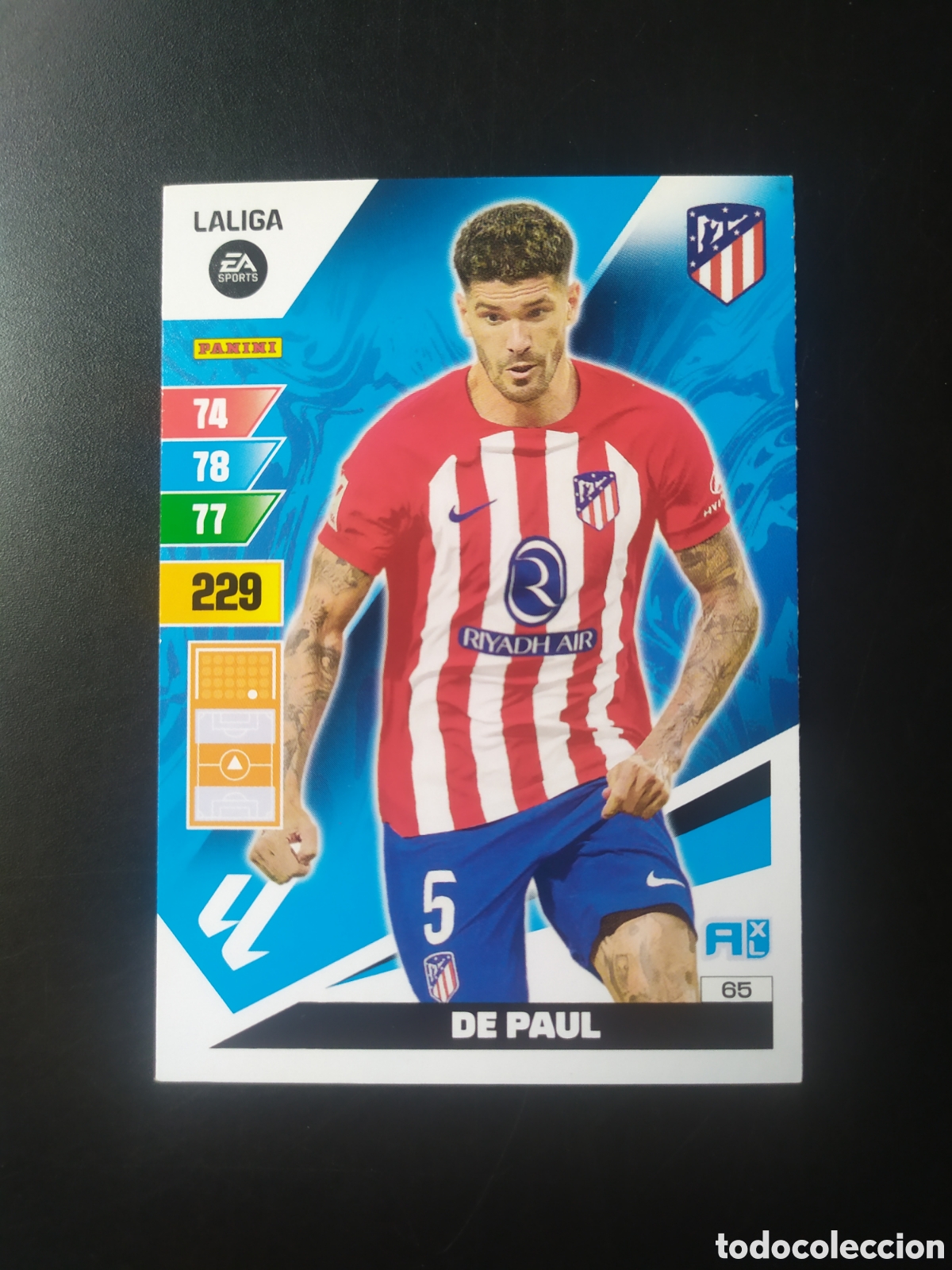 Cromos de F&uacute;tbol: Adrenalyn 2023 2024 23 24 panini De Paul n&deg; 65 Atl&eacute;tico Madrid