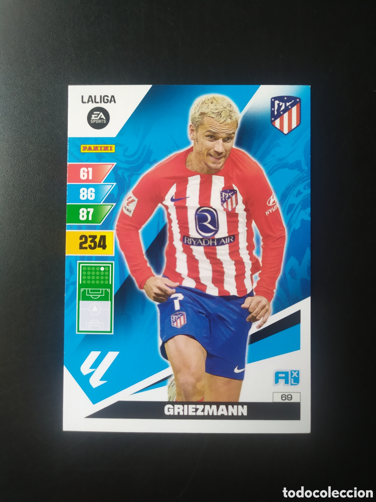 Cromos de F&uacute;tbol: Adrenalyn 2023 2024 23 24 panini Griezmann n&deg; 69 Atl&eacute;tico Madrid