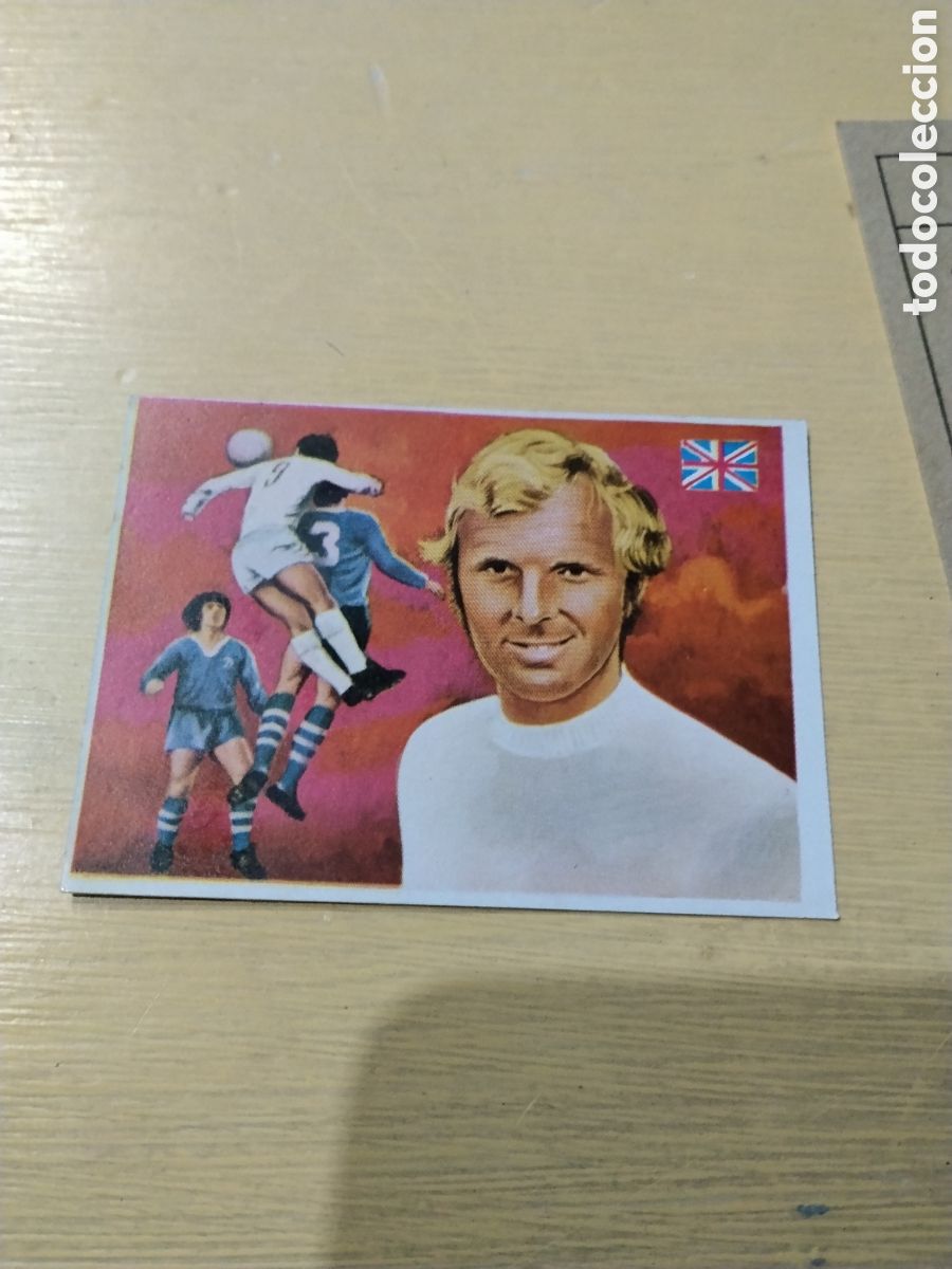 Cromos de F&uacute;tbol: ASES DEL DEPORTE - QUELCOM N&ordm; 144 MOORE - INGLATERRA / NUEVO Y SIN PEGAR