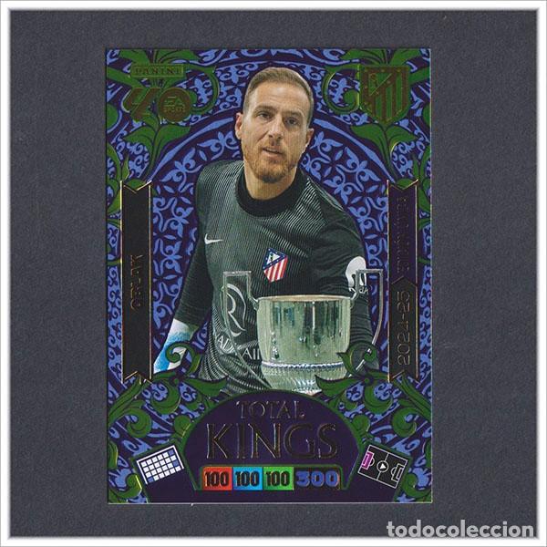 Cromos de F&uacute;tbol: ADRENALYN XL 2025 2026 25 26 PANINI OBLAK COPA REY ATL&Eacute;TICO MADRID EDICI&Oacute;N UNICA TOTAL KINGS 2024