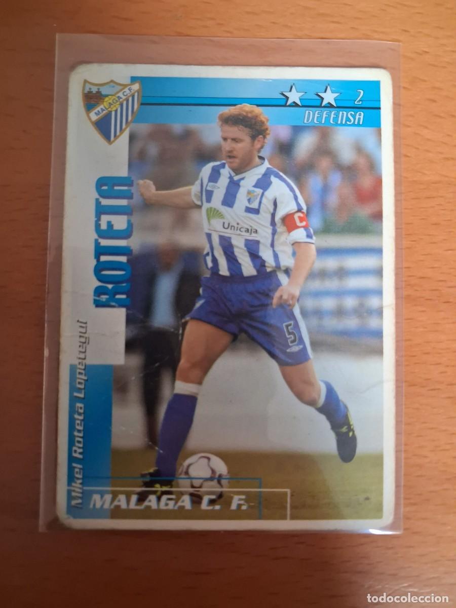Cromos de Futebol: Futbol Match Total 2002 2003 02 03 Malaga CF Roteta