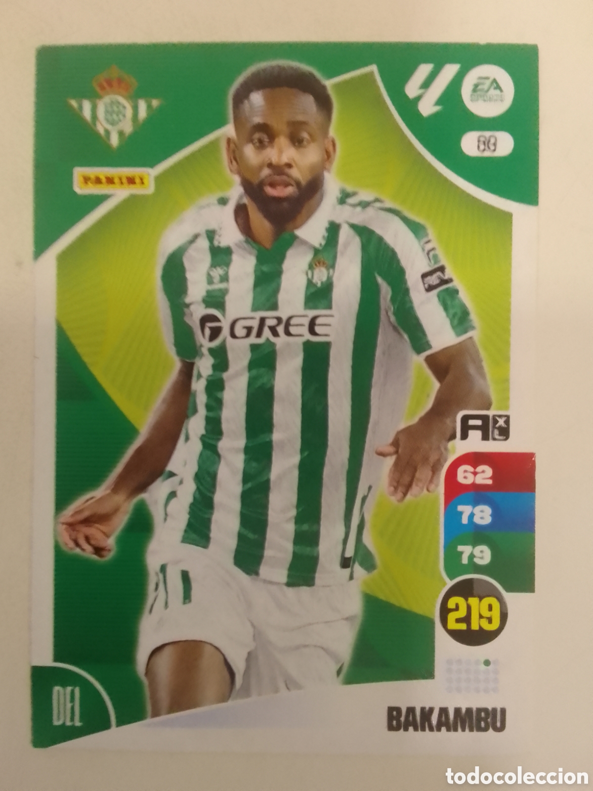 Figurine di Calcio: Adrenalyn XL 2024-25 n&deg; 89 Bakambu &bull; Betis.