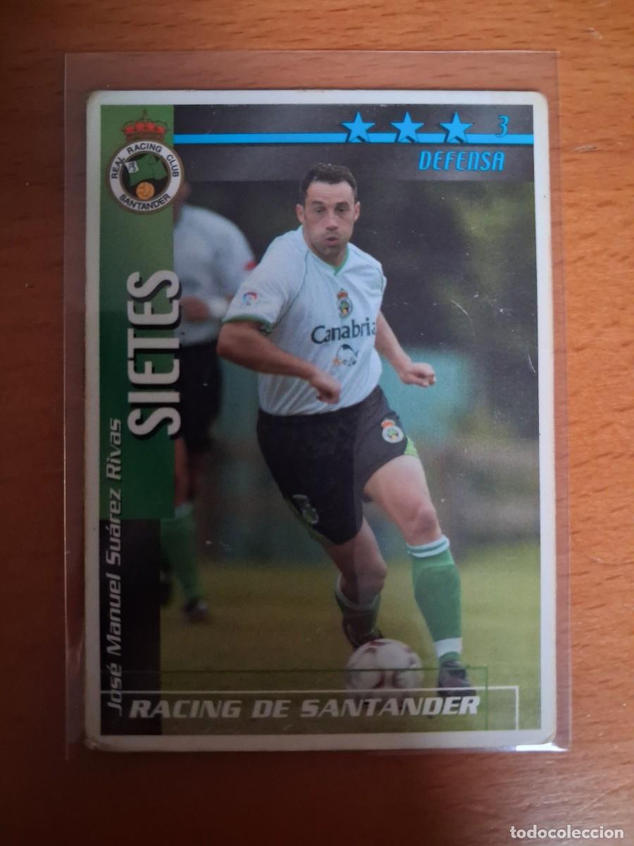 Figurine di Calcio: Futbol Match Total 2002 2003 02 03 Racing de Santander Sietes