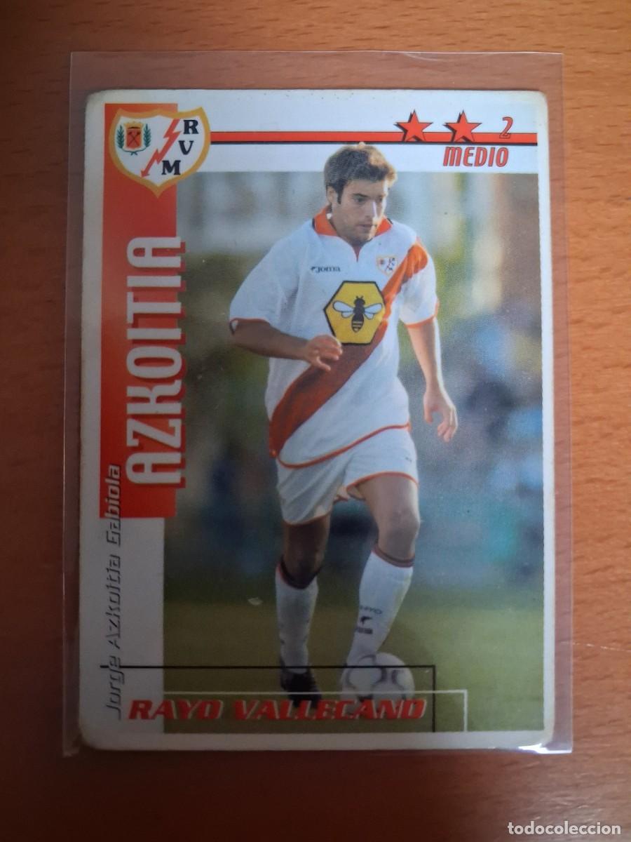 Figurine di Calcio: Futbol Match Total 2002 2003 02 03 Rayo Vallecano Azkoitia
