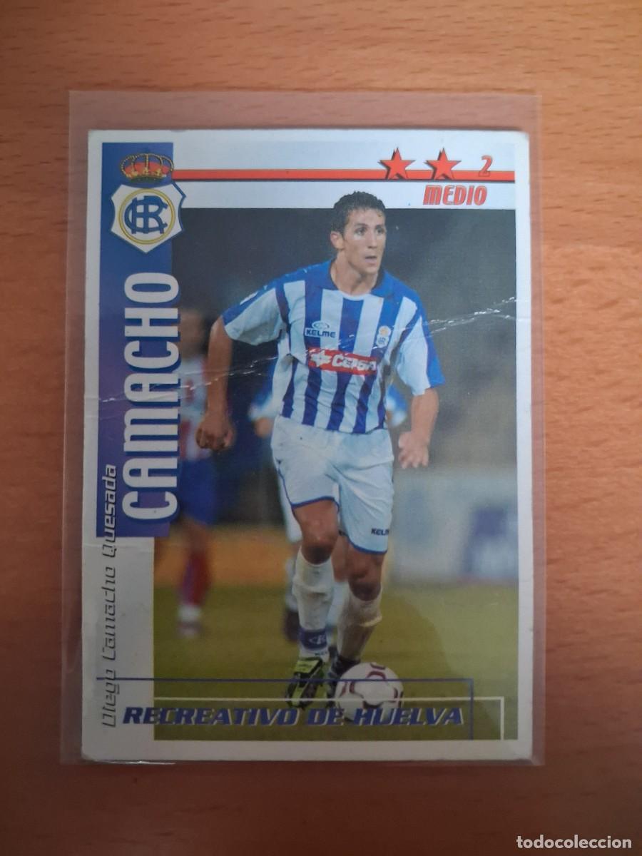 Figurine di Calcio: Futbol Match Total 2002 2003 02 03 Recreativo de Huelva Camacho