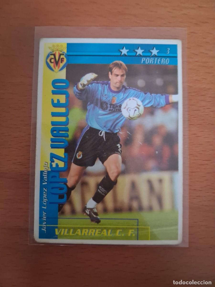 Cromos de F&uacute;tbol: Futbol Match Total 2002 2003 02 03 Villarreal CF Lopez Vallejo