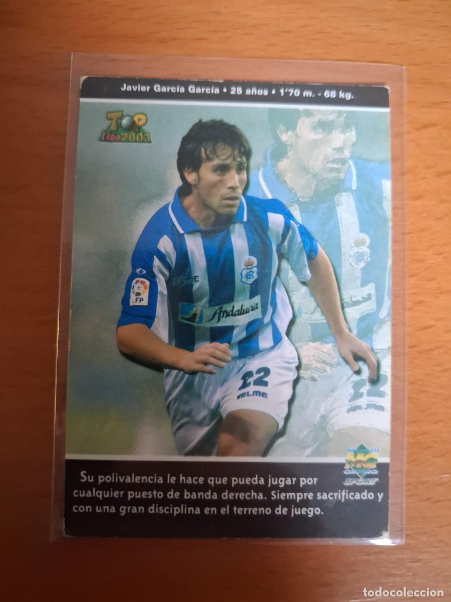 Cartes &agrave; collectionner de Football: Top Liga 2003 8 RC Recreativo de Huelva 153 Javi Garcia