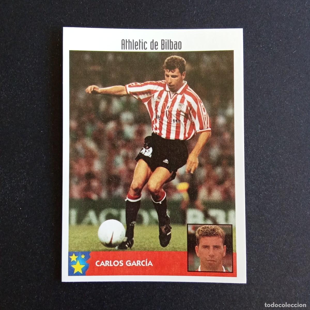 Figurine di Calcio: LOS MEJORES EQUIPOS DE EUROPA 1997 1998 97 98 PANINI 5 CARLOS GARCIA ATHLETIC BILBAO SIN PEGAR